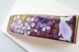 画像3: 手描き　ヘアクリップ 桜と兎　紫紺色 (3)